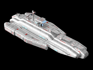 spaceship © Luca Oleastri