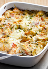 lasagne with salmon