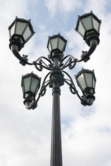 Fototapeta na wymiar Old lamppost