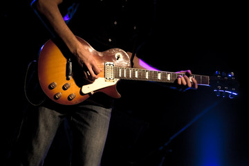 Obraz premium Rock guitarist