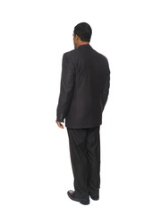 businessman - rear view