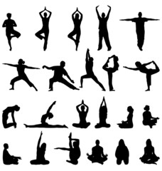 meditation silhouettes collection