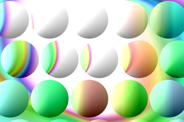 fondo esferas colores