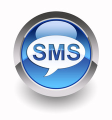 SMS glossy icon