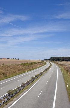 Autobahn 241 bei Schwerin