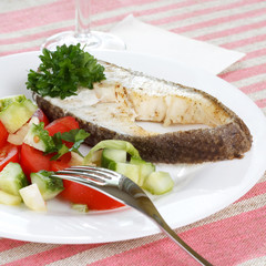 Fish with vegetables