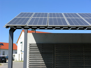 Solarüberdachung