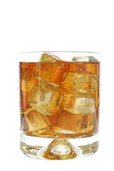 whisky or cola drink