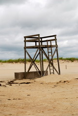 Empty Life Guard Station