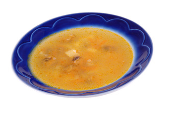soup in a dish
