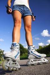 Rollerblading / Roller skating