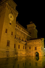 Fototapeta premium D'este castel in Ferrara