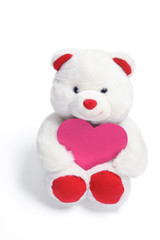 Teddy Bear with Love Heart