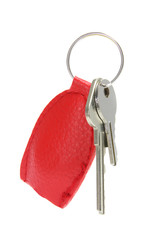 Keys with Leather Tag