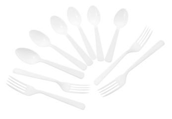 Plastic Spoons and Forks