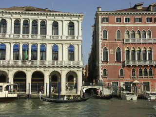 Naklejka premium Verkehr auf dem Canal Grande