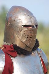 Naklejka premium Medieval warrior