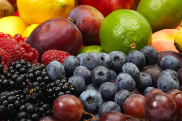 Naklejka na ściany i meble Fresh fruit