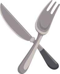 table knife and fork