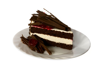 Dessert - cherry cake