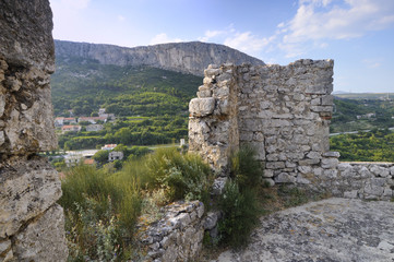 Fototapeta na wymiar View from the fortress
