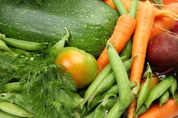 Ripe vegetables