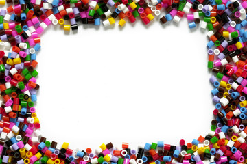 Color particles frame