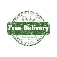 Free delivery rubber stamp