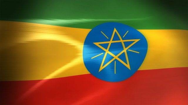 Ethiopia Flag - HD Loop