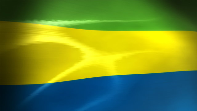 Gabon Flag - HD Loop