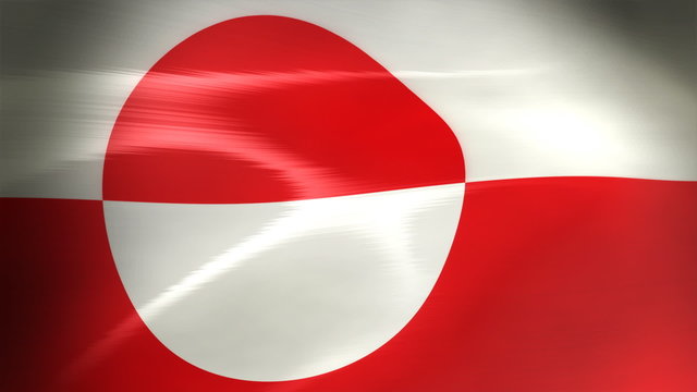 Greenland Flag - HD Loop