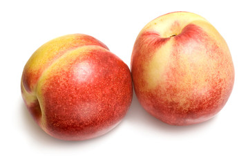 Closeup of a fresh nectarine