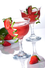 Strawberry Daiquiri - Most popular cocktails series