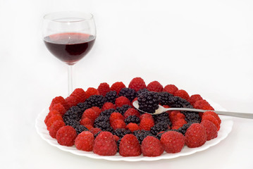 Berries liqueur