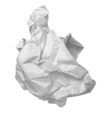 Obraz premium paper ball office frustration waste