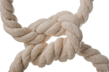Cord with knot.
