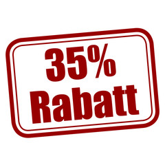 35% Rabatt