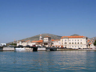 Fototapeta premium bridge from trogir to ciovo