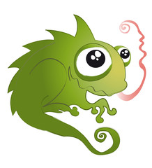 Caméléon halluciné