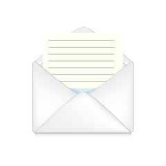 opened envelope concept