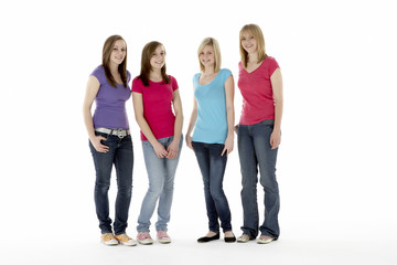 Obraz premium Group Of Teenage Girlfriends