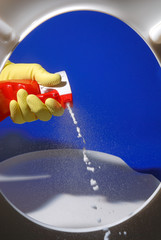 sanitäre Hygiene, Spray