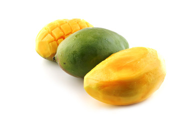 three mango in row