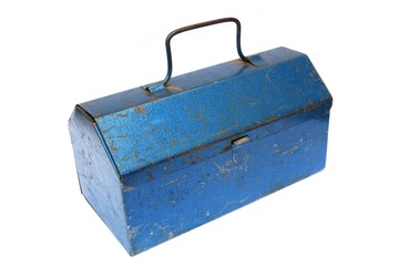 Tool box isolated on white background