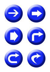 Directional traffic buttons