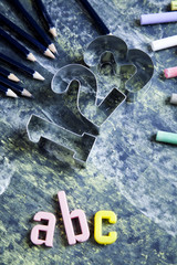 school, classroom, blackboard