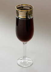 glass of vine