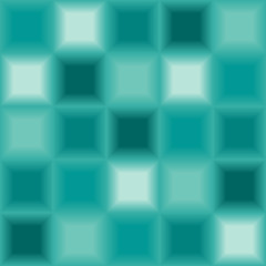 Blue tiles. Seamless vector pattern