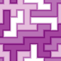 Violet tiles. Seamless vector pattern