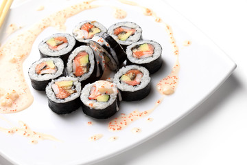 traditional japanese sushi